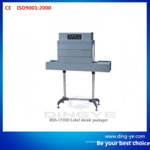 Machine d&#39;emballage rétractable d&#39;étiquettes (BSS-1538D)